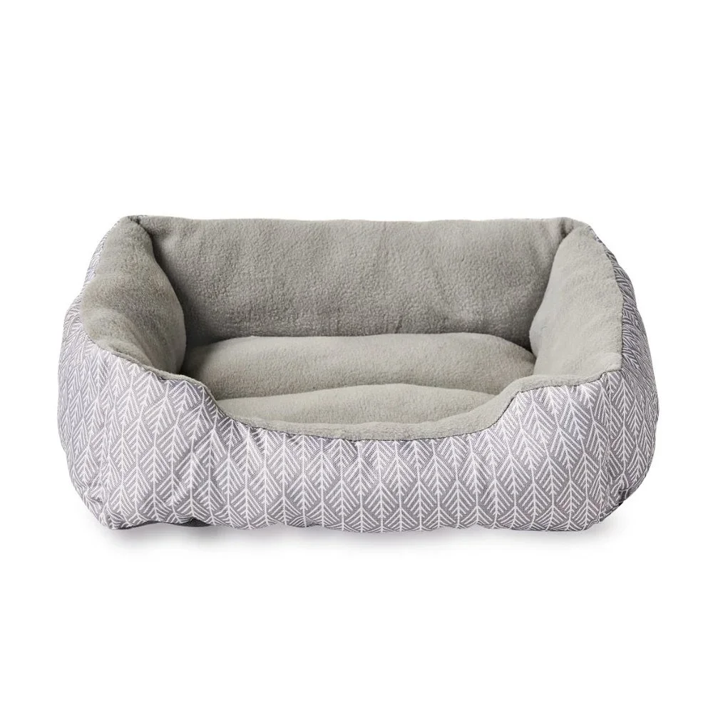 ImSmall Cuddler Dog Bed, Gray